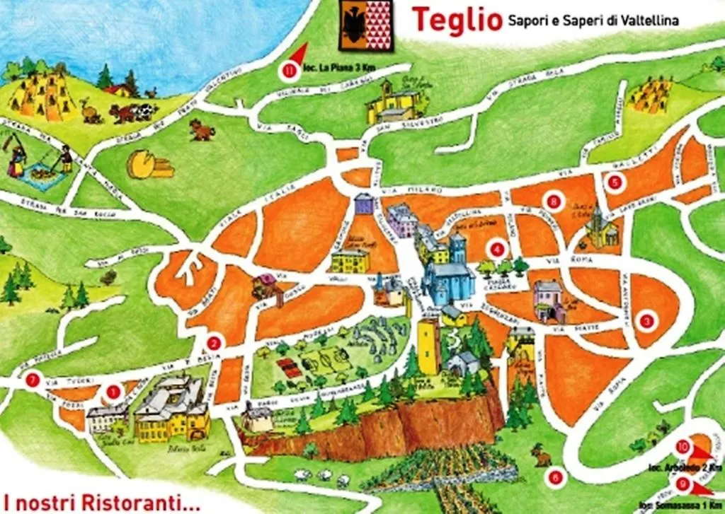 Casa Giuliana Apartment Teglio Italy